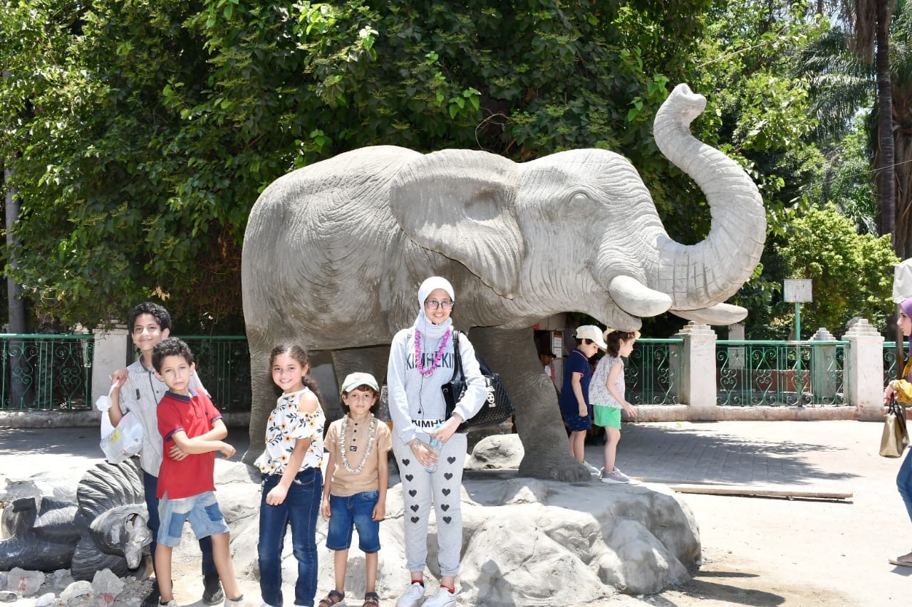 الأوقاف تصطحب أطفال البرنامج الصيفي فى رحلة إلى حديقة الحيوانات