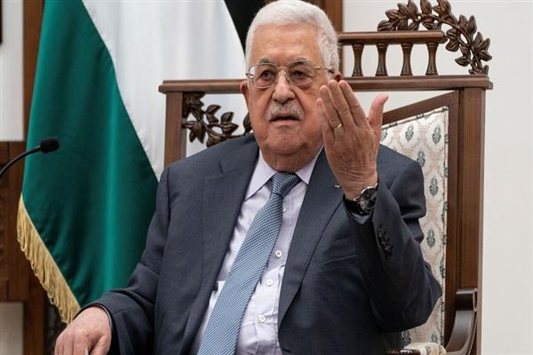 رئيس فلسطين يتطلع لأن تسهم زيارة بايدن في تهيئة الأجواء لأفق سياسي يحقق سلامًا عادلًا وشاملاً