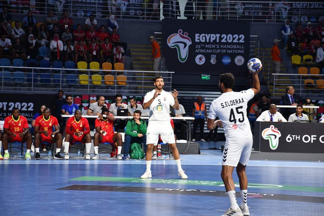 منتخب اليد يسحق الكاميرون فى ضربة بداية أمم أفريقيا