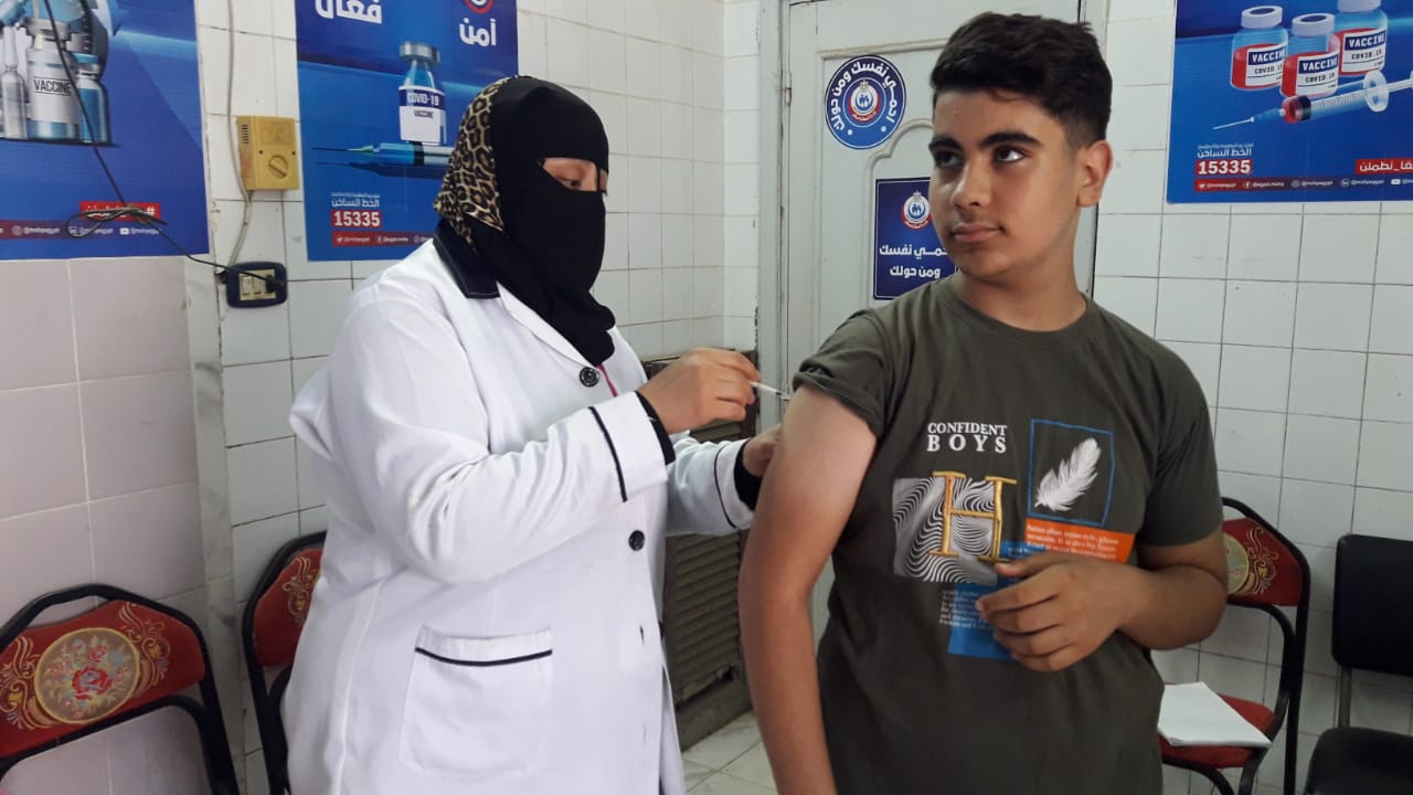 تطعيم  ألف مواطن خلال أيام عيد الأضحى بمراكز اللقاح في الدقهلية | صور 