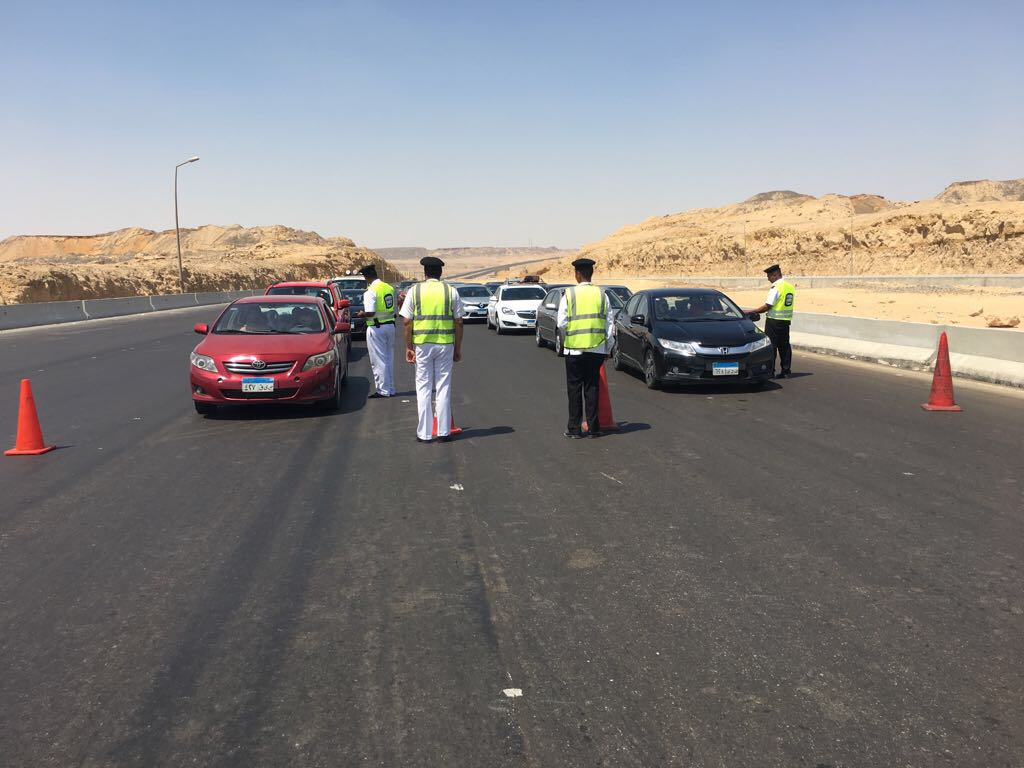 حملات المرور تضبط  ألف مخالفة مرورية متنوعة خلال حملات على الطرق