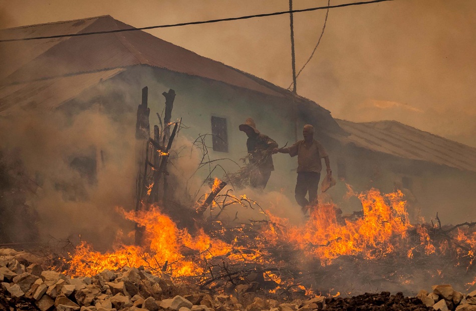قتيل وإجلاء ألف عائلة بسبب حرائق الغابات في المغرب