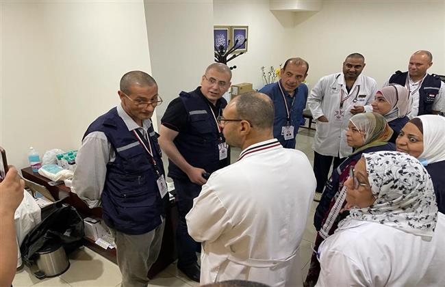 الصحة تقديم خدمات الكشف والعلاج لـ  ألفا و حاجا مصريا من خلال عيادات بعثة الحج الطبية في مكة والمدينة