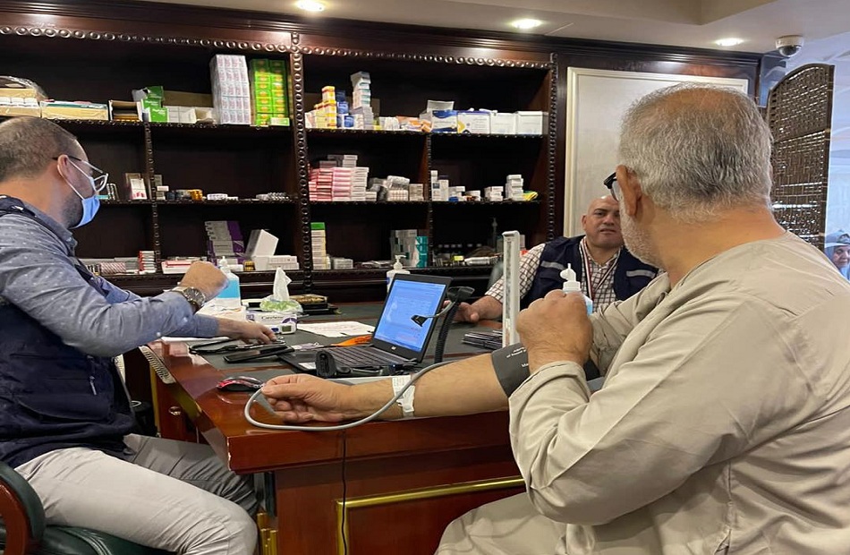 الصحة عيادات بعثة الحج الطبية قدمت  ألفًا و كشفًا طبيًا للحجاج المصريين في مكة والمدينة 