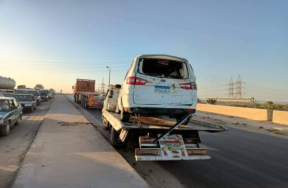 النشرة المرورية للعاصمة كثافات مرورية بالأوتوستراد بسبب حادث تصادم