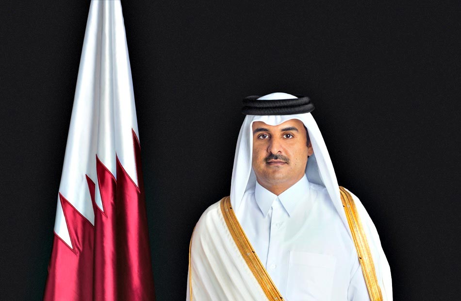 أمير قطر يتلقى اتصالا من المستشار الألماني