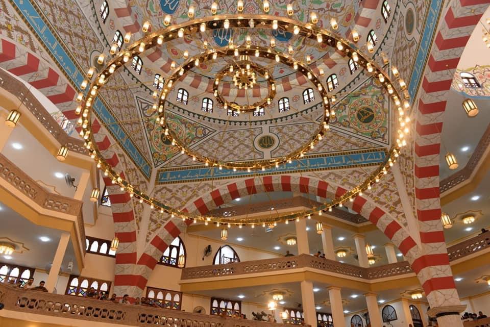 افتتاح مسجد الروضة بميت غمر