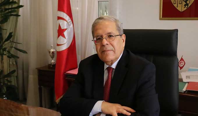 وزير الخارجية التونسي يؤكد التزام بلاده الكامل بمبادئ الديمقراطية ودولة القانون التي تُمثّل خيارًا شعبيًا 