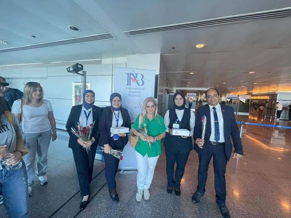 مطار الغردقة الدولي يستقبل أولى رحلات شركة  Fly Arna   الأرمينية
