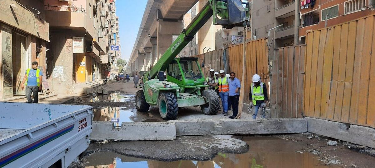 تعديل مروري بخط سير المركبات لاستكمال أعمال مترو الانفاق بشارع القومية