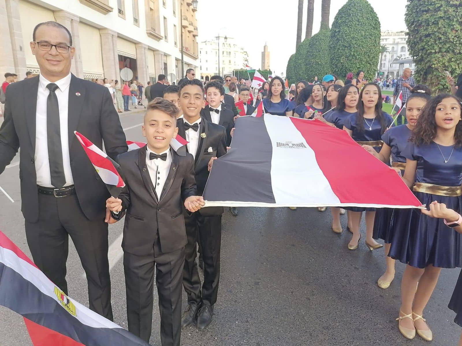 مواهب الأوبرا تمثل مصر فى مهرجان أطفال السلام بالمغرب 