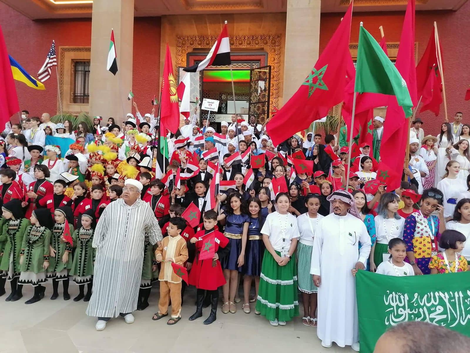 مواهب الأوبرا تمثل مصر فى مهرجان أطفال السلام بالمغرب 