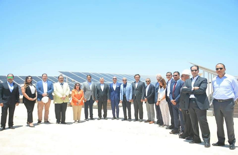 افتتاح محطة الطاقة الشمسية بمنطقة ;سوما باي; بالبحر الأحمر | صور