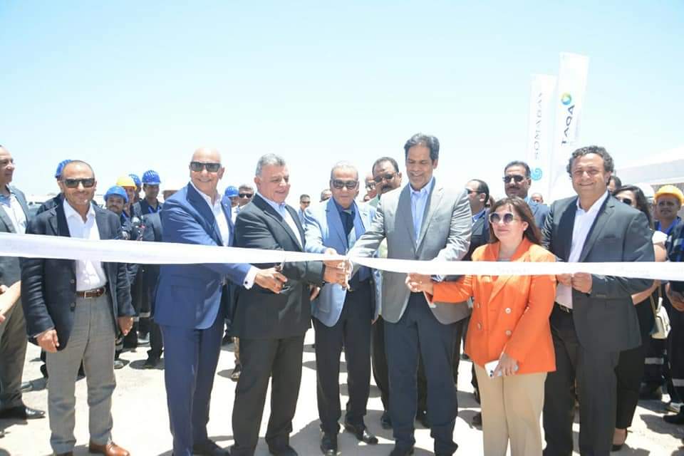 افتتاح محطة الطاقة الشمسية بالبحر الأحمر