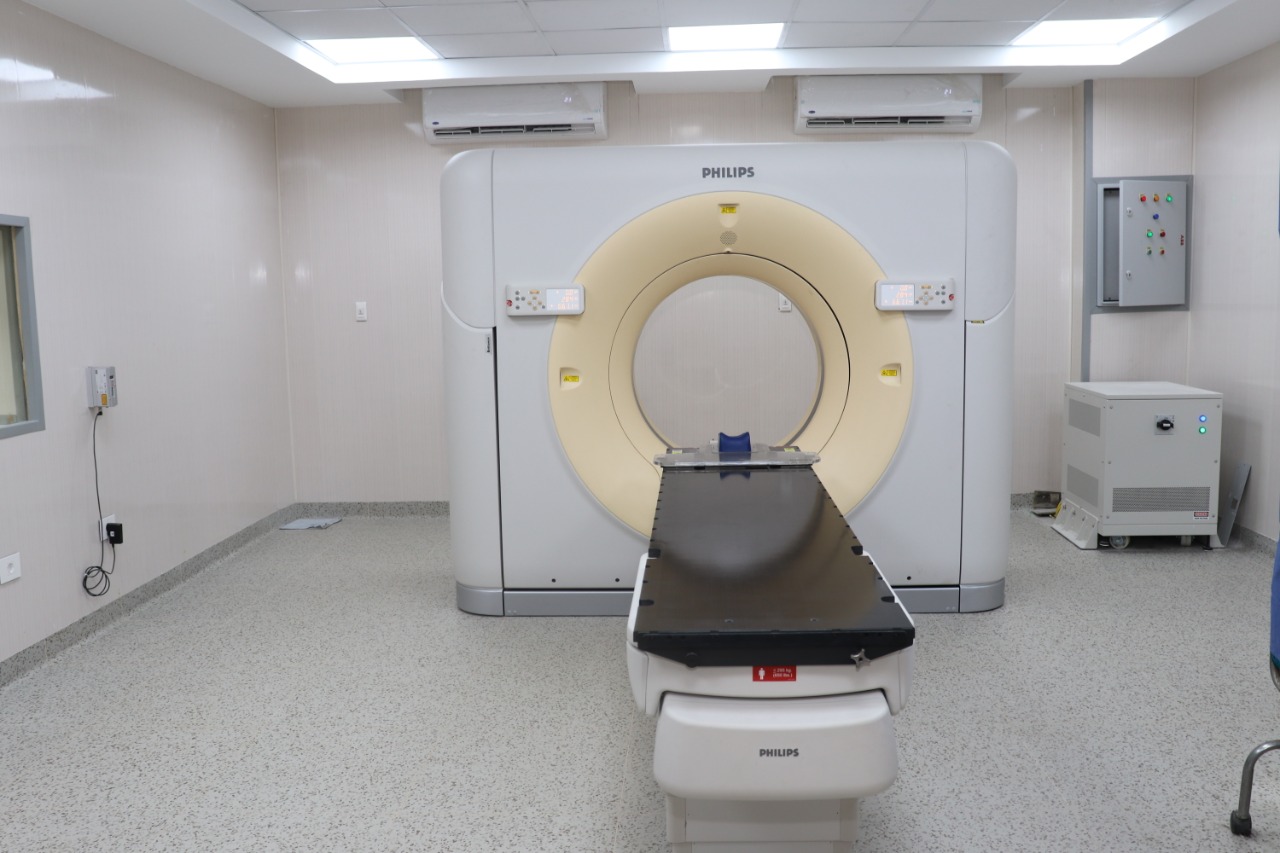 بدء تشغيل جهاز المحاكي بالأشعة المقطعية بمستشفى سوهاج الجامعي