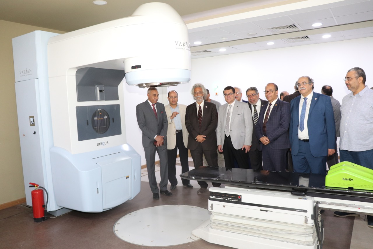 بدء تشغيل جهاز المحاكي بالأشعة المقطعية بمستشفى سوهاج الجامعي