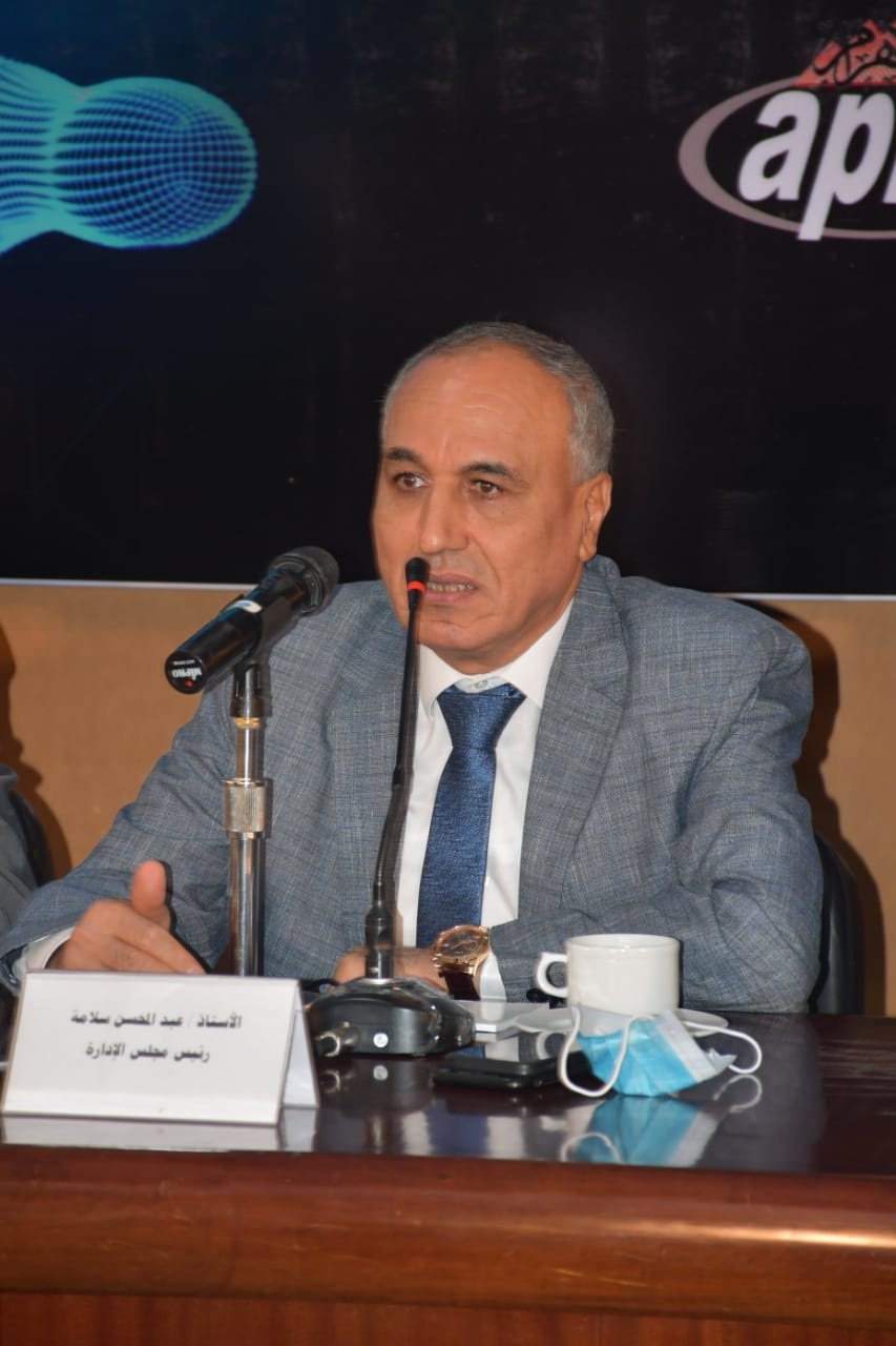 الكاتب الصحفي عبد المحسن سلامة رئيس مجلس إدارة مؤسسة الأهرام