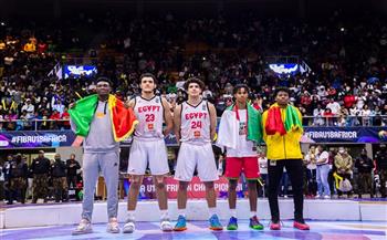   ثنائي منتخب الشباب لكرة السلة يزينان تشكيل الأفضل في بطولة إفريقيا