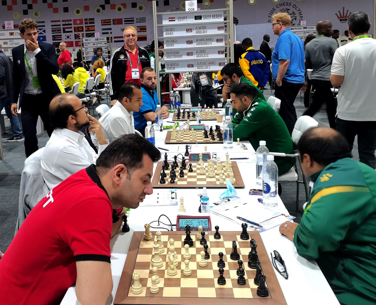 مصر تتصدر الدول الإفريقية بالأولمبياد العالمي للشطرنج في الهند