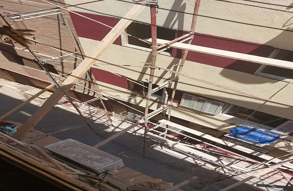 ;خلال  ساعة; انتهاء أعمال ترميم واجهة كنيسة أبو سيفين في إمبابة | صور