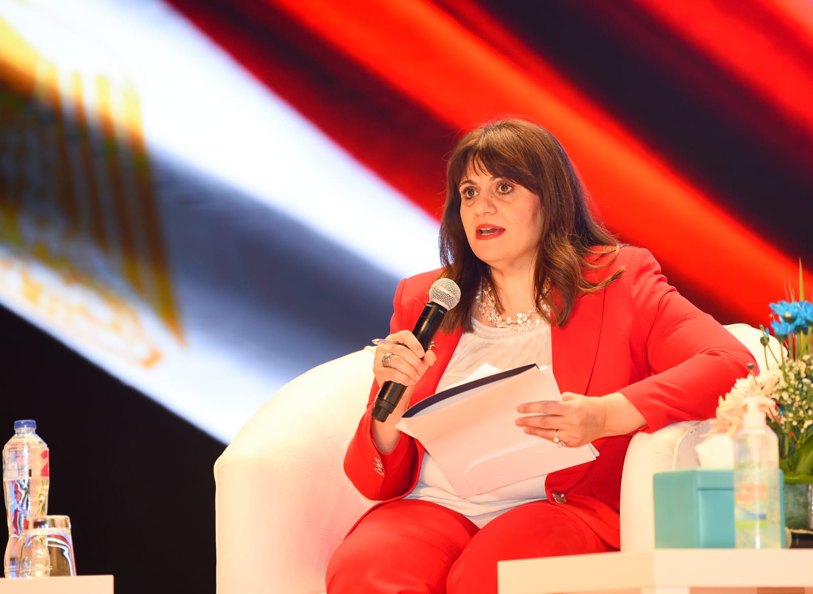 وزيرة الهجرة المصريون بالخارج ثروة قومية ونحرص على مصالحهم