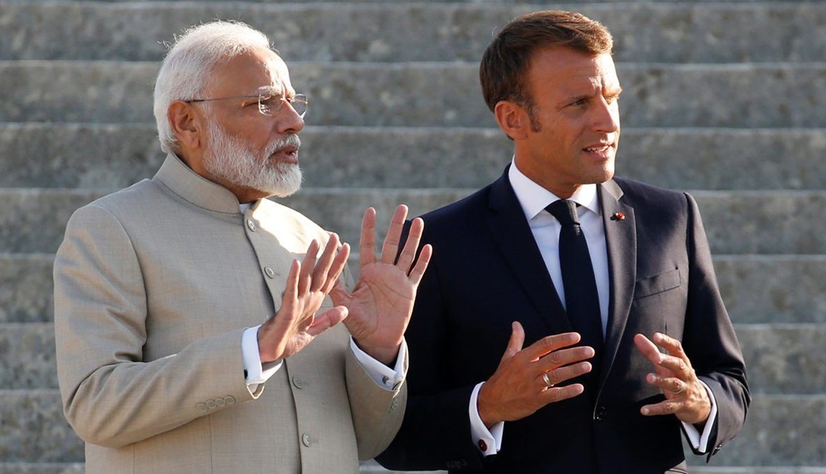 الرئيس الفرنسي ورئيس الوزراء الهندي يتّفقان على  العمل سوياً لإنهاء الحرب  في أوكرانيا