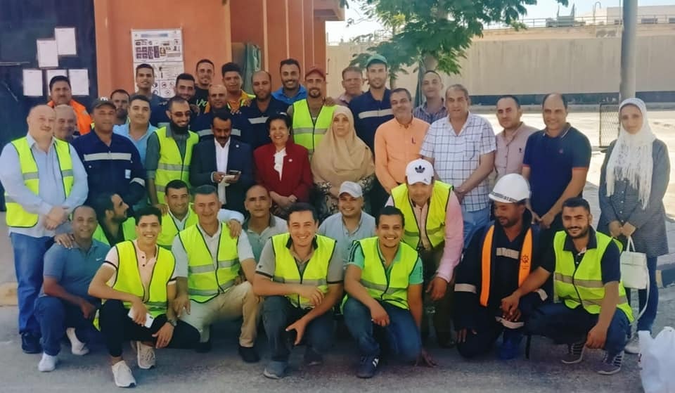حصول محطة مياه أبو حمص الجديدة على شهادة الإدارة الفنية المستدامة TSM  