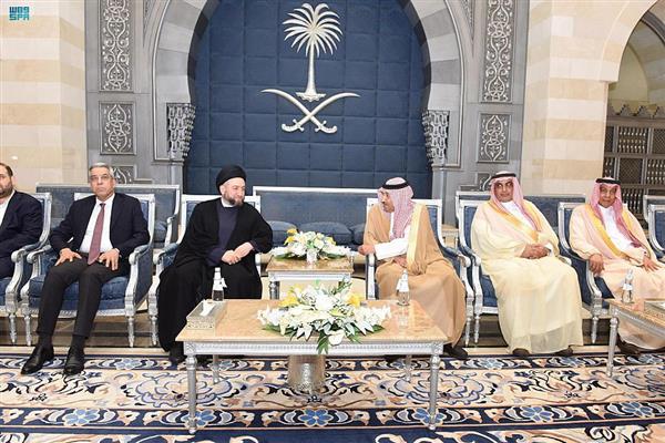 نائب وزير الخارجية السعودي يستقبل زعيم تيار الحكمة بالعراق