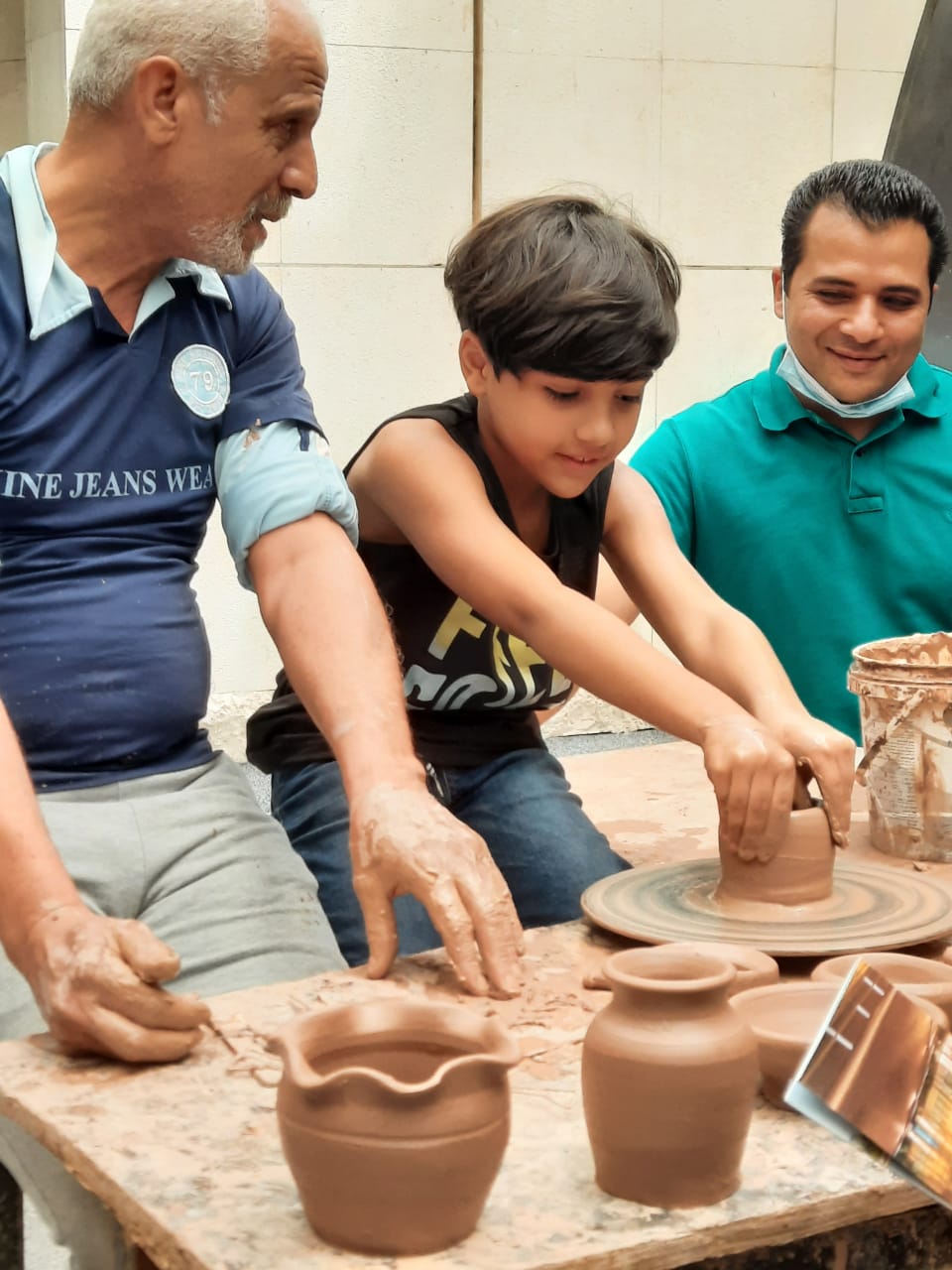 القومي للحضارة ينظم ورشة عمل حول صناعة الفخار اليدوي |صور - بوابة الأهرام