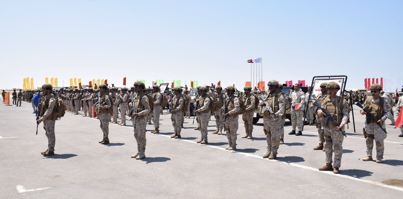  انطلاق فعاليات التدريب المشترك  هرقل -2  بقاعدة محمد نجيب العسكرية