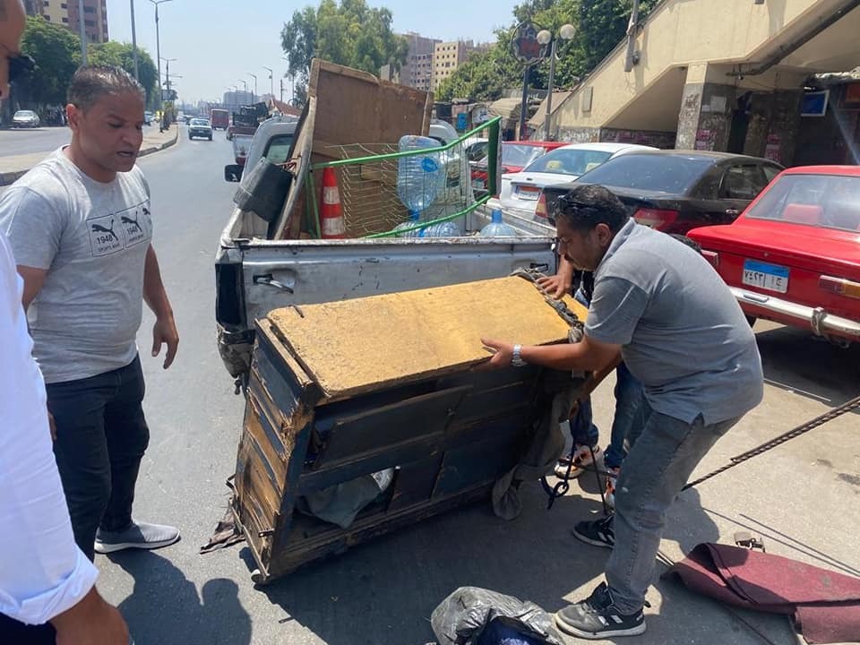محافظ الإسكندرية يكلف باستمرار تكثيف حملات إزالة الإشغالات بالأحياء