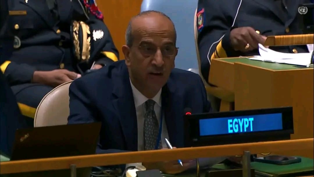 مندوب مصر بالأمم المتحدة يجب بذل جهود جماعية لترجمة التزامات العمل من أجل حفظ السلام إلى أفعال|صور