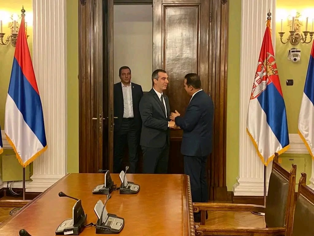 سفير مصر بصربيا يستعرض أهم موضوعات التعاون الثنائي مع رئيس البرلمان الصربي|صور