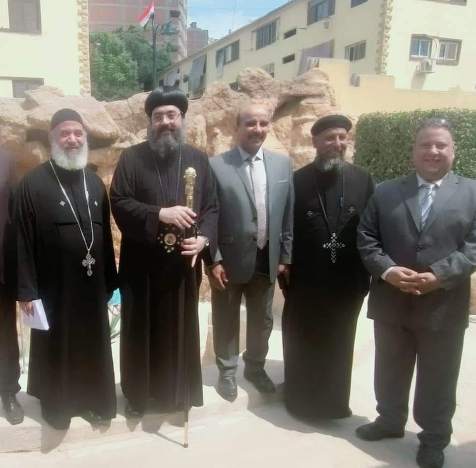 الكنيسة الأرثوذكسية تشارك في افتتاح شجرة مريم بعد تطويرها