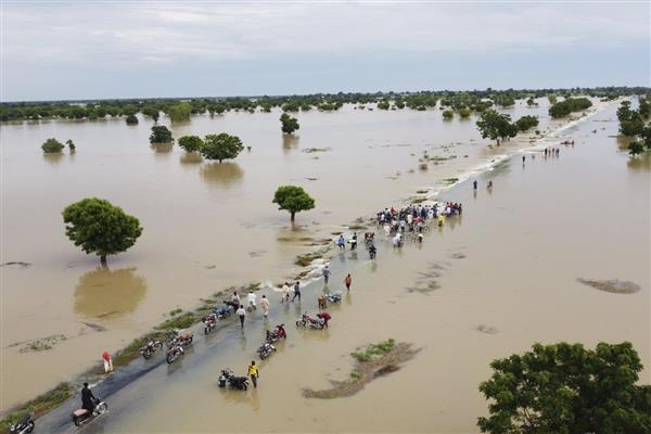 مقتل  شخص على الأقل منذ يوليو الماضي في فيضانات نيجيريا