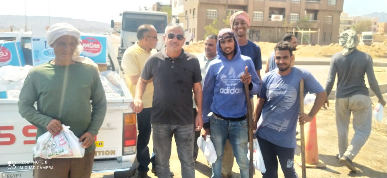 جولة تفقدية للقوى العاملة بجنوب سيناء لمواقع عمل بشرم الشيخ  