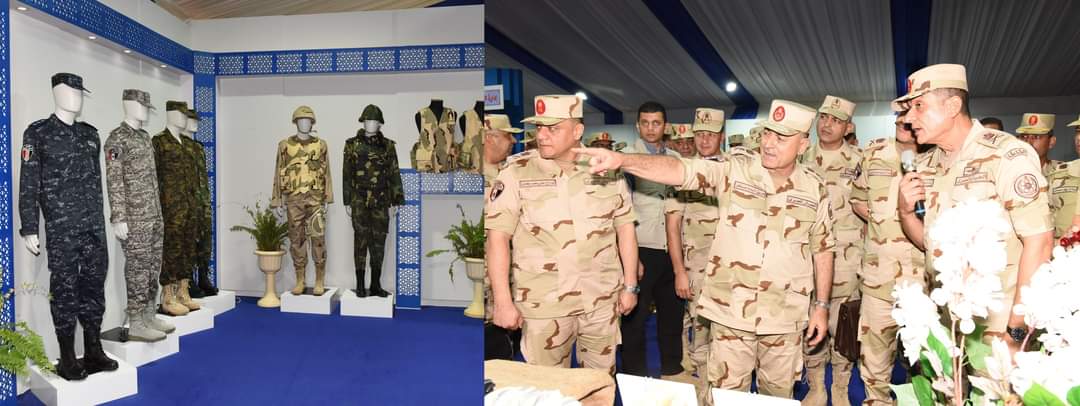 الفريق أسامة عسكر رئيس أركان حرب القوات المسلحة يشهد بياناً عملياً لإحدى الأنشطة الخاصة بإدارة الوقو