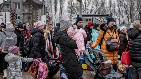 بولندا ارتفاع عدد اللاجئين الفارين من أوكرانيا إلى  ملايين و ألفا