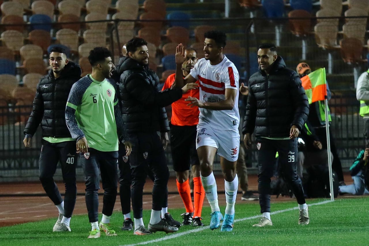 الزمالك يتقدم بالهدف الأول أمام بيراميدز في نصف نهائي كأس مصر