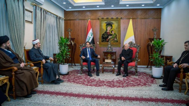 زيارةً وفد الأمانة العامة لمجلس حكماء المسلمين لجمهورية العراق