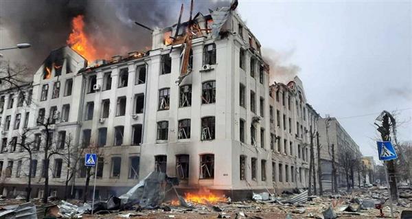 أربعة قتلى في قصف روسي على خيرسون وخاركيف الأوكرانيتين