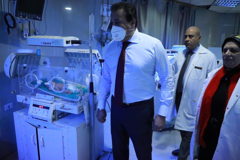 وزير الصحة يتفقد 3 مستشفيات