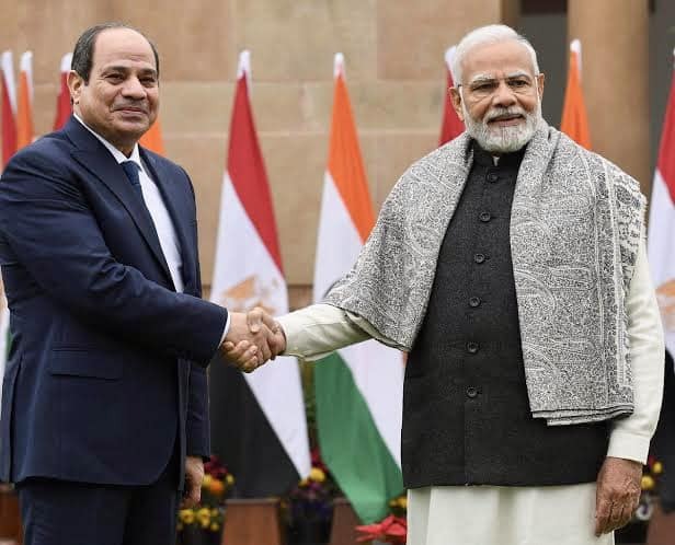 شراكة استراتيجية بيان مشترك بين مصر والهند يؤكد تعزيز التعاون الاقتصادي والعسكري