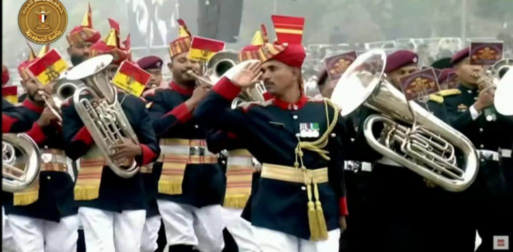 عرض عسكري خلال احتفالات الهند بعيد الجمهورية