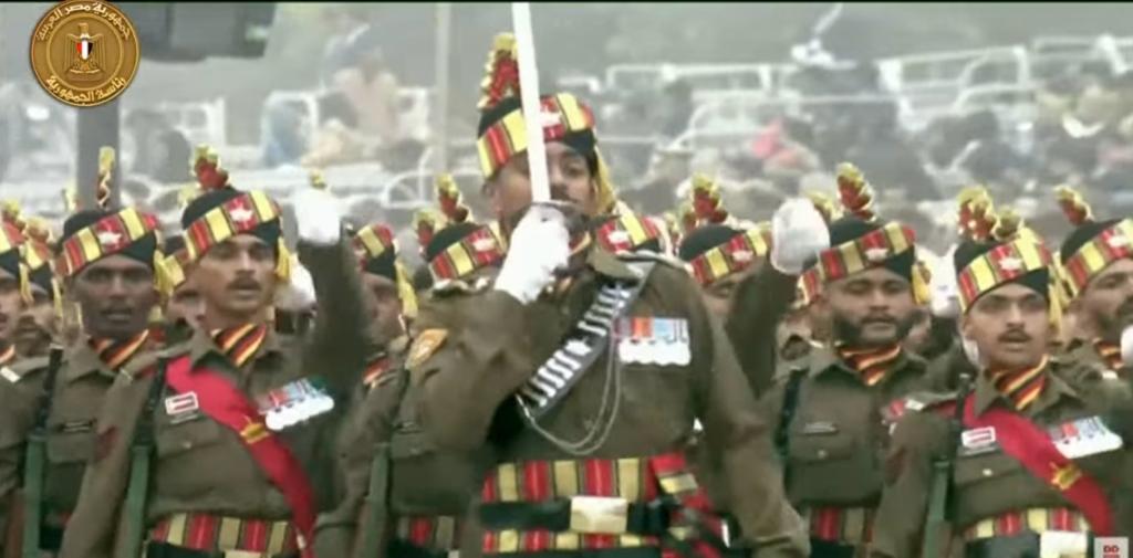 عرض عسكري خلال احتفالات الهند بعيد الجمهورية
