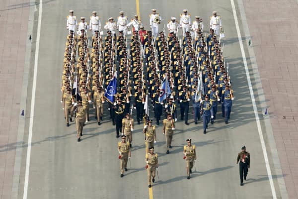 مشاركة القوات المسلحة في عروض احتفال الهند بيوم الجمهورية