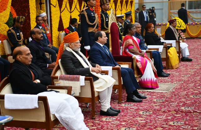 مشاركة الرئيس السيسي كضيف شرف في احتفالات الهند بعيد الجمهورية