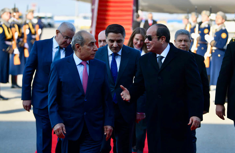 الرئيس السيسي يجتمع اليوم برموز الاقتصاد ورجال الأعمال ورؤساء كبرى الشركات في مقر إقامته بأذربيجان