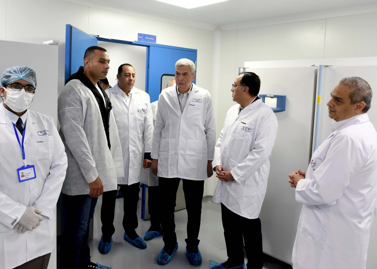 رئيس الوزراء يفتتح مصنع  بيوجينرك فارما   