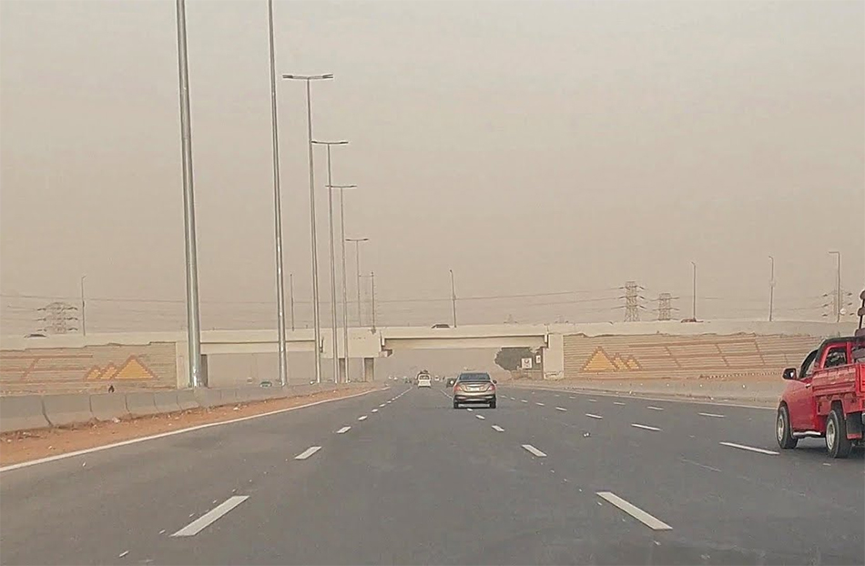 تعديل السرعة على طريق القاهرة الإسماعيلية الصحراوي